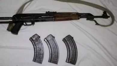 صورة القضاء على إرهابي واسترجاع مسدس رشاش من نوع كلاشنيكوف بمنطقة الثنية الكحلة بالمدية