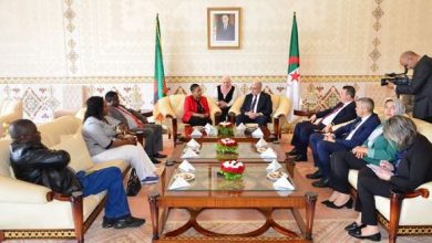 صورة كاشومبا موتي: التعاون بين الجزائر وزامبيا “ينتظره مستقبل واعد”