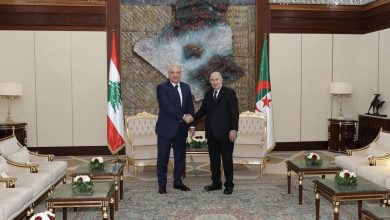 صورة الرئيس اللبناني ينهي زيارته الى الجزائر:خطوة هامة في مسار تعزيز العلاقات الأخوية