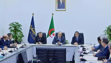 صورة عيّنه رئيس الجمهورية الاثنين الماضي..الوزير الأول يشرف على تنصيب محافظ بنك الجزائر