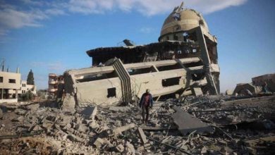 صورة الأوقاف الفلسطينية : إسرائيل دمرت 966 مسجدا في غزة خلال 2024