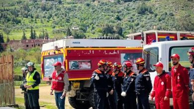 صورة وزارة الداخلية والجماعات المحلية والنقل : مناورات وتمارين محاكاة ميدانية تفعيلا لمخططات النجدة الولائية