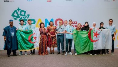 صورة الأولمبياد الأفريقي للرياضيات: الجزائر تفتك المرتبة الأولى في الترتيب الفردي للذكور