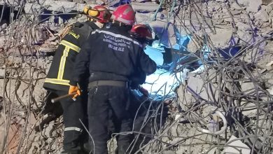 صورة زلزال تركيا وسوريا:  إنقاذ 14 شخصا وانتشال 130 جثة من طرف فرق الحماية المدنية الجزائرية
