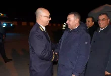 صورة وفد حكومي رفيع ببشار تحضيرًا لدخول الخط المنجمي الغربي حيّز الاستغلال