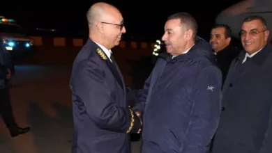 صورة وفد حكومي رفيع ببشار تحضيرًا لدخول الخط المنجمي الغربي حيّز الاستغلال