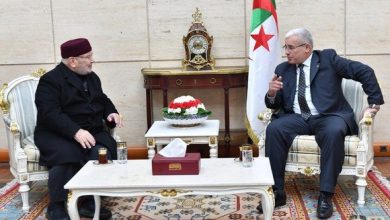 صورة رئيس المجلس الشعبي يستقبل الدكتور محمد راتب النابلسي