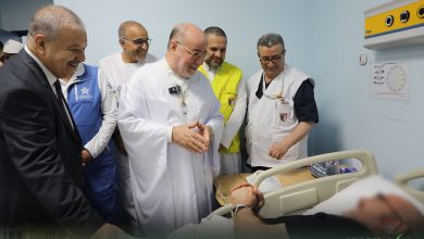 صورة مكة المكرمة : بلمهدي يطمئن على الحالة الصحية للحجاج الجزائريين