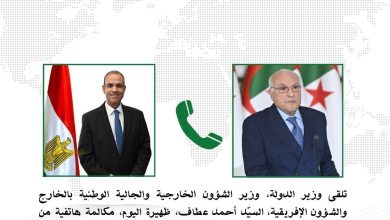 صورة عطاف بحث مع نظيره المصري آخر التحضيرات.. اجتماع الآلية الثلاثية لدول الجوار بالجزائر قريبا لبحث أزمة ليبيا
