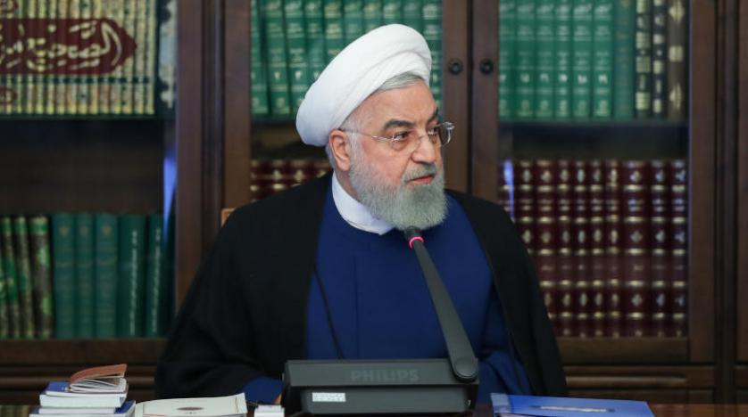 صورة روحاني: ترمب ارتكب خطأ غبياً بالانسحاب من الاتفاق النووي