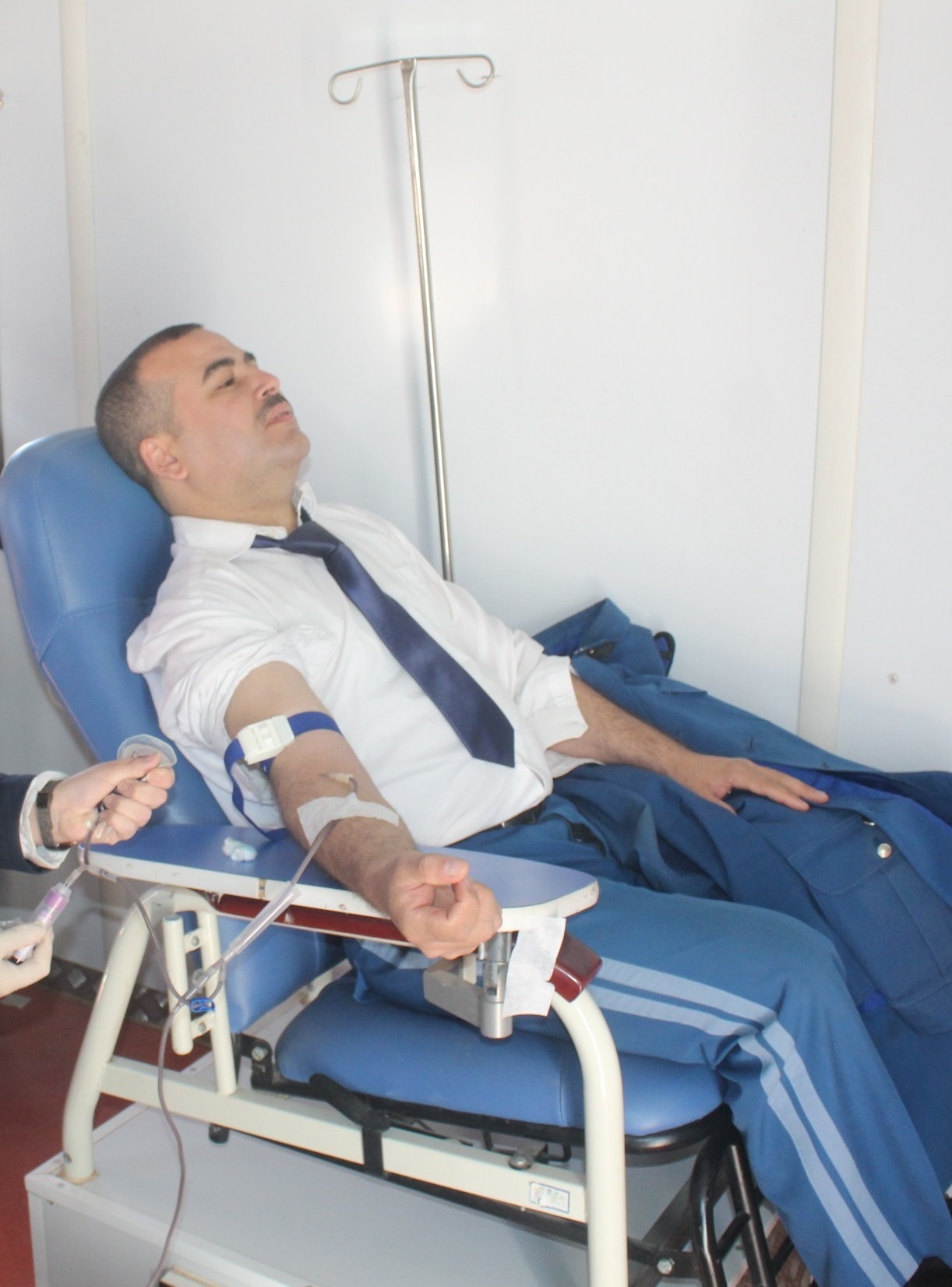صورة انطلاق حملة وطنية للتبرع بالدم