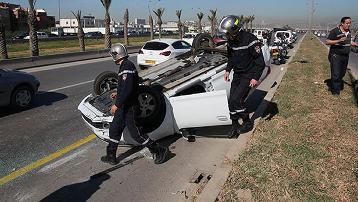 صورة حوادث المرور:  وفاة 8 أشخاص و إصابة 285 آخرين بجروح خلال ال48 ساعة الاخيرة