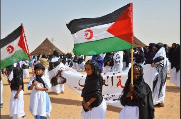 صورة استغاثة الصحراويين بالداخلة المحلتة من “حرب الكورونا” التي يشنها المغرب