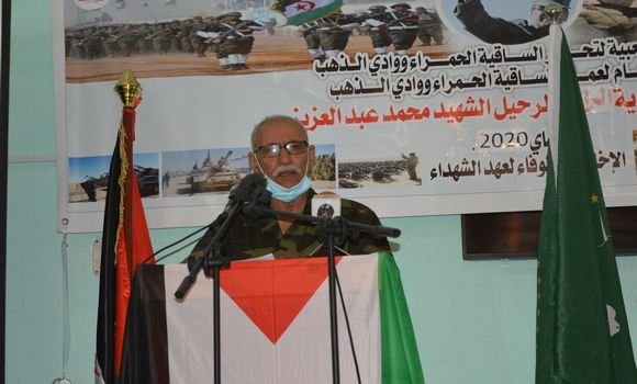 صورة الرئيس غالي يذكر إسبانيا بمسؤوليتها التاريخية