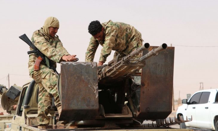 صورة ليبيا: الجيش يضبط 200 برميل متفجر لمليشيا حفتر في ترهونة