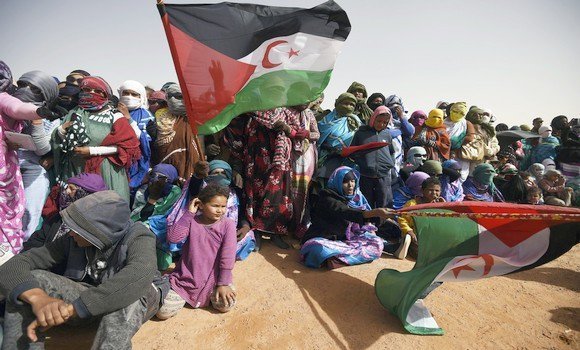 صورة الهيئة الصحراوية لمناهضة الاحتلال المغربي تؤكد: الشعب الصحراوي متشبث بحقه في الاستقلال