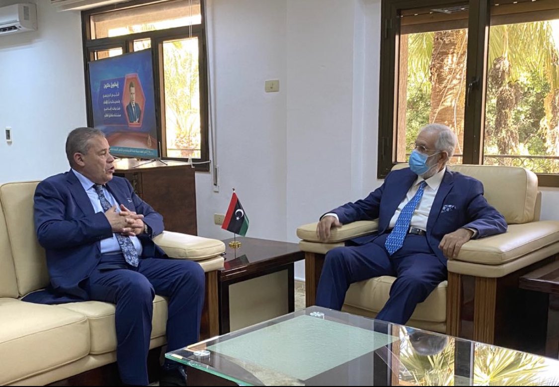 صورة وزير الخارجية الليبي محمد سيالة: الجزائر ترغب بالمشاركة في الحوار الليبي