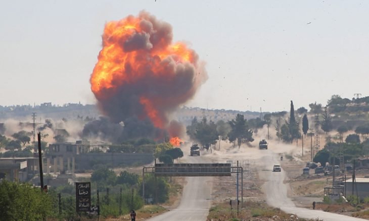 صورة سوريا: ارتفاع ضحايا تفجير الباب إلى 14 قتيلا و50 جريحا