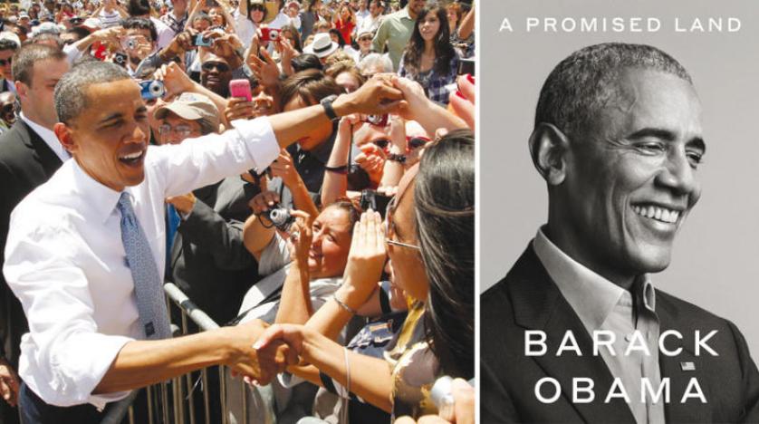 صورة أوباما يصفّى حساباته العالقة في «أرض موعودة»