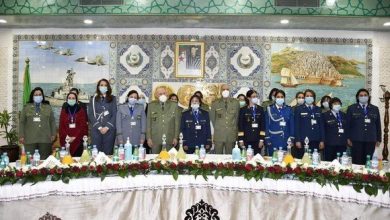 صورة عيد المرأة: الفريق السعيد شنقريحة يترأس حفلا على شرف المستخدمات العسكريات والمدنيات للوزارة