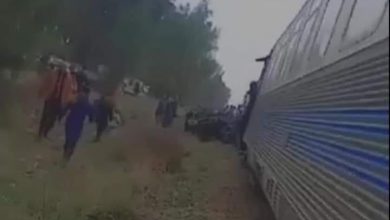 صورة وهران: حادث اصطدام قطار وسيارة يُخلف وفاة شخص وجرح 2 آخرين بعين البيضاء