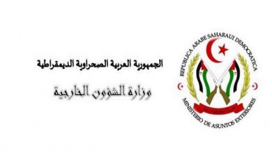 صورة الخارجية الصحراوي تدين إساءة المغرب لكفاح الشعب الصحراوي