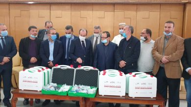 صورة جمعية العلماء المسلمين الجزائريين بعنابة:  تسليم 52 جهازا للمساعدة على التنفس الاصطناعي