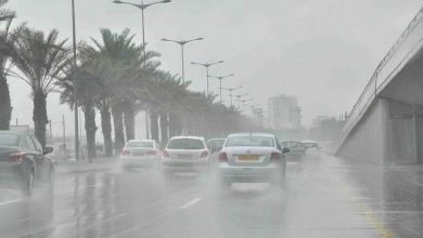صورة أمطار رعدية غزيرة في 21 ولاية