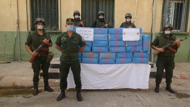 صورة وزارة الدفاع: توقيف 26 تاجر مخدرات وحجز أزيد من 12 قنطارا من الكيف المعالج