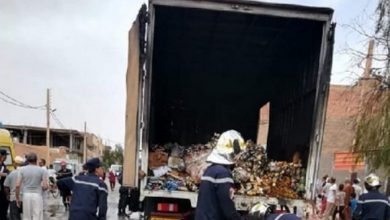 صورة وفاة 5 أشخاص أصيبوا بحروق بالغة في حريق داخل حاوية ببشار