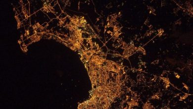 صورة رائد الفضاء  بيسكيه ينشر صور مذهلة للجزائر العاصمة من محطة الفضاء الدولية