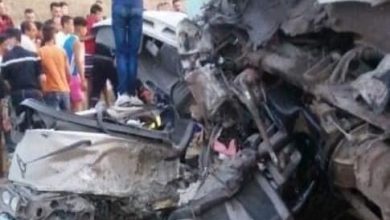 صورة حادث مرور مروع يودي بحياة 9 أشخاص