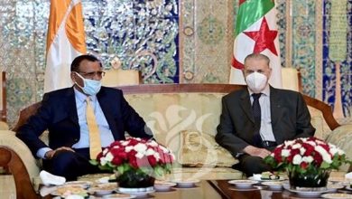 صورة رئيس جمهورية النيجر يشرع في زيارة عمل وصداقة الى الجزائر