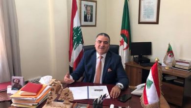 صورة السفير اللبناني يهنأ الجزائر حكومة وشعبا بمناسبة ذكرى عيد الإستقلال