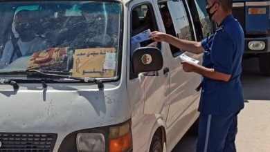 صورة أمن ولاية الأغواط :نشاطات تحسيسية توعوية للوقاية من حوادث المرور وانتشار فيروس كورونا