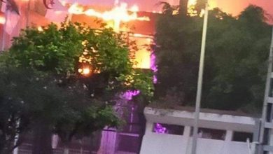 صورة بيان عن ما جاء بعد التحقيق حول حريق مقر ولاية عنابة