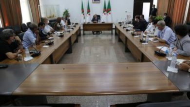 صورة تنصيب رئيسة ديوان وزارة الأشغال العمومية