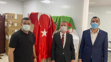 صورة سفارة تركيا بالجزائر تتبرع بـ76 جهاز أكسجين لوزارة الصحة