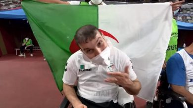صورة وليد فرحاح يمنح الجزائر ميدالية برونزية جديدة
