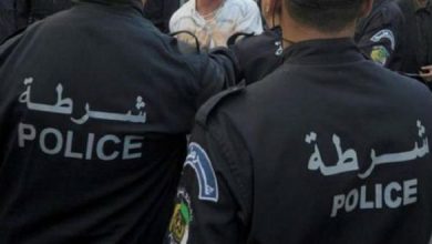 صورة أمن ولاية الجزائر:  توقيف جمعية أشرار كانت تنشط ضمن عصابة أحياء ببئر توتة