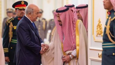 صورة رئيس الجمهورية تبون يتسلم رسالة ملك السعودية