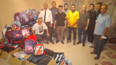 صورة برج بوعريريج: اتحاد الصحفيين يوزع 200 محفظة مدرسية