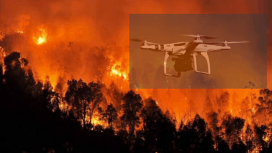 صورة مكافحة حرائق الغابات: اختبار طائرة بدون طيار خلال السداسي الأول من سنة 2022