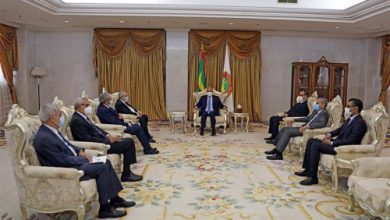 صورة لعمامرة يختتم زيارته إلى موريتانيا التي دامت يومين