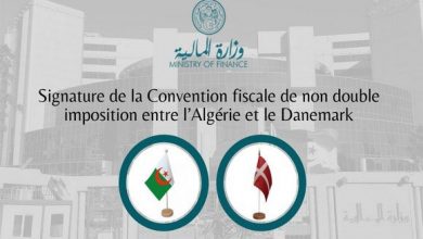 صورة الجزائر-الدنمارك: التوقيع على اتفاقية جبائية لعدم الازدواج الضريبي
