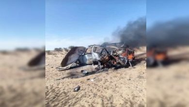 صورة إصابة مدنيين صحراويين في هجوم بطائرة مسيرة مغربية