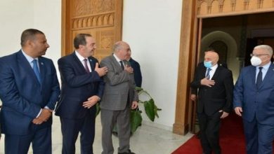 صورة رئيس مجلس النواب الليبي ينهي زيارته الرسمية إلى الجزائر