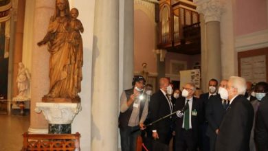 صورة الرئيس الإيطالي يبدي إعجابه الكبير بالموقع الأثري هيبون بعنابة