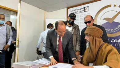 صورة سيف الإسلام القذافي يترشح للانتخابات الرئاسية الليبية