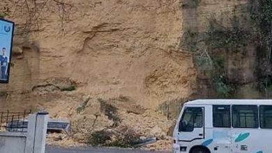 صورة الجزائر العاصمة: غلق مؤقت لمحطة الحافلات ببئر مراد رايس بسبب انهيار صخري